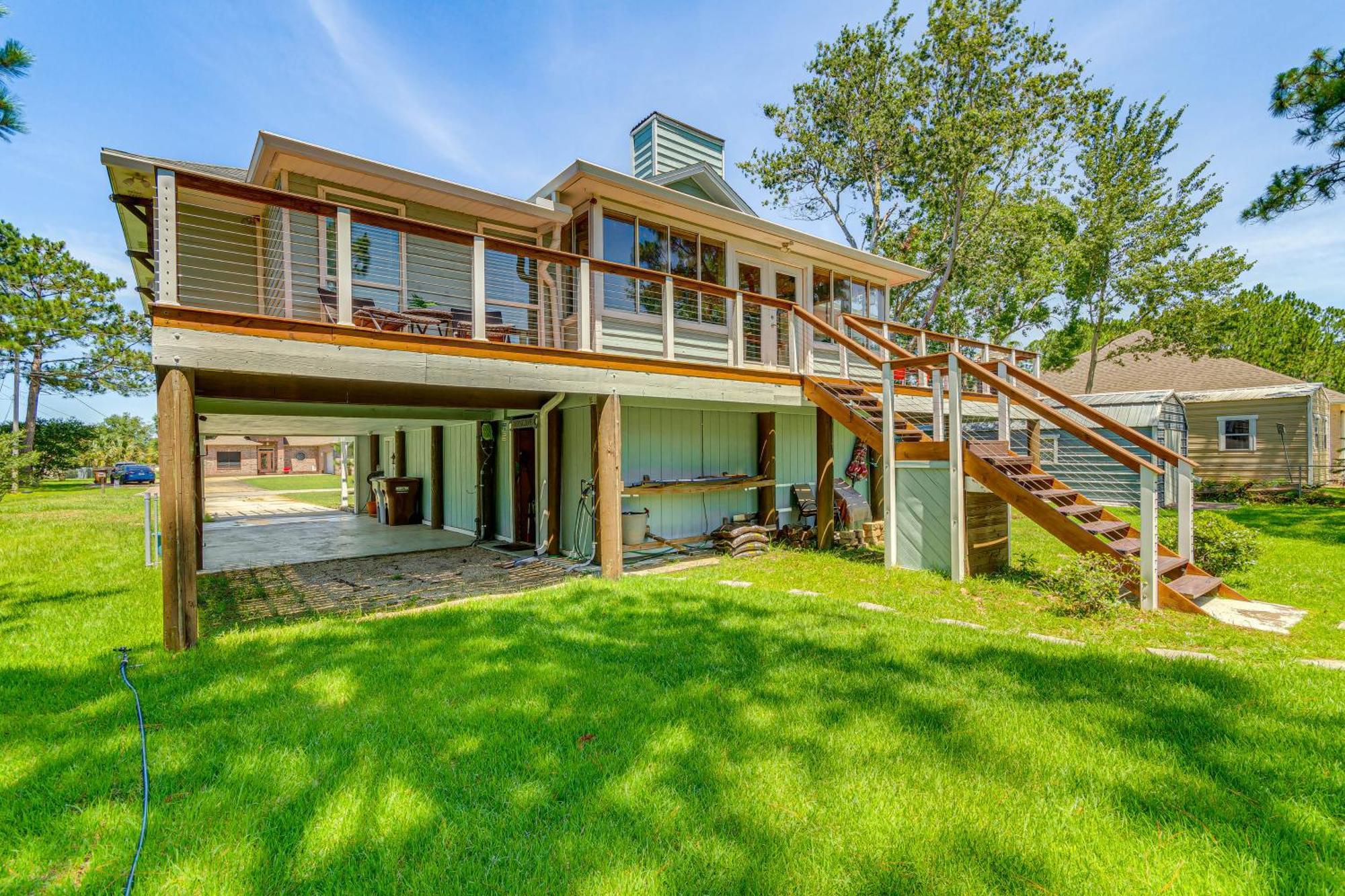 Waterfront Florida Vacation Rental With Boat Dock Milton Zewnętrze zdjęcie